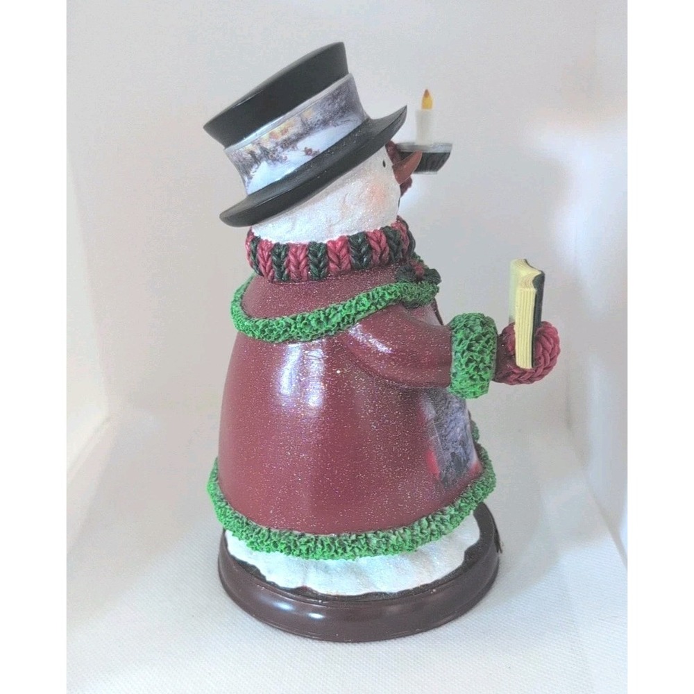 Thomas Kincade Victorian Christmas II Snowman 2nd in Winter Wonderland Heirloom - Picture 4 of 5